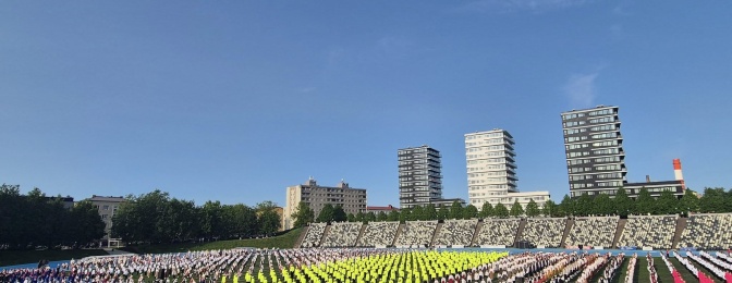 Osalesime Tallinna võimlemispeol